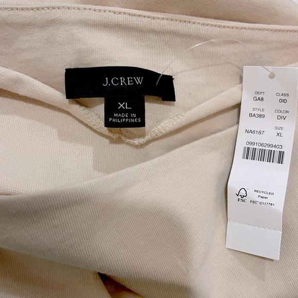 J.Crew NWT Mariner cloth tank top sz. XL - Picture 4 of 6